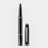 Lapis Bard Contemporary Roller Ball Pen - Black CT